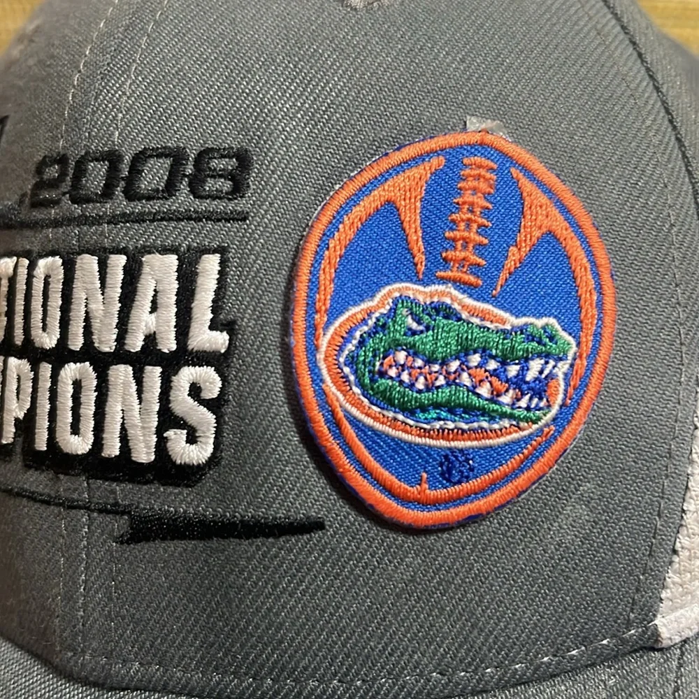 Nike Gray National 2008 Championship Celebration Hat